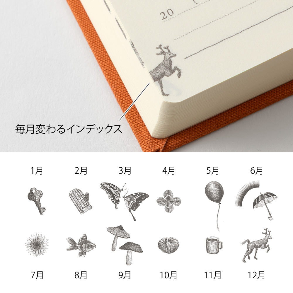 Gate Mini Red, 5-Year Diary