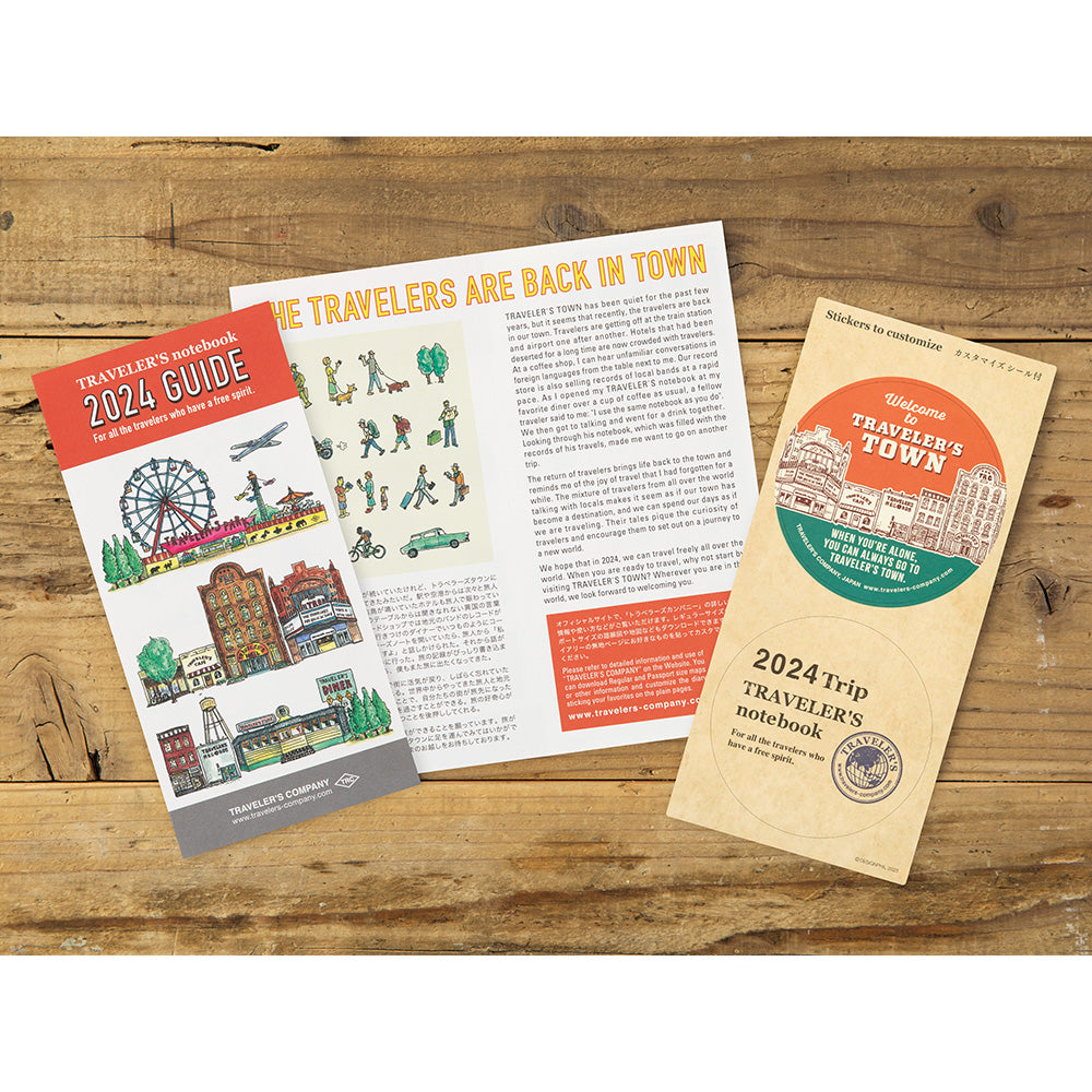 TRAVELER'S notebook, 2024 Weekly Vertical, Refill Regular Size