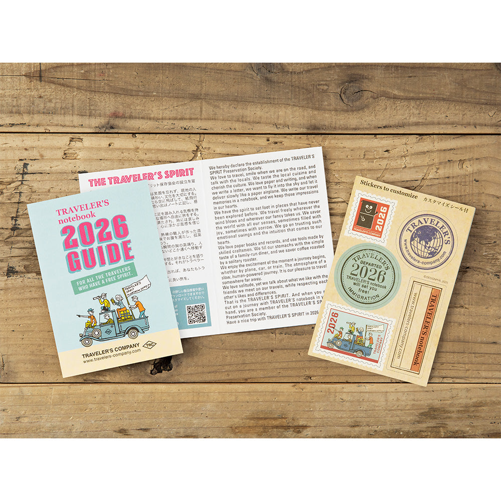 TRAVELER'S notebook, 2026 Weekly, Refill Passport Size