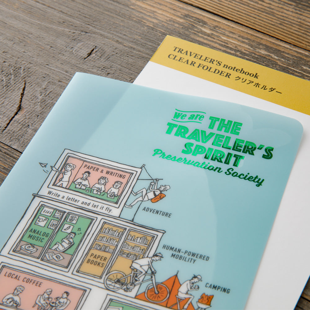 TRAVELER'S notebook, Clear Folder 2026, Regular Size