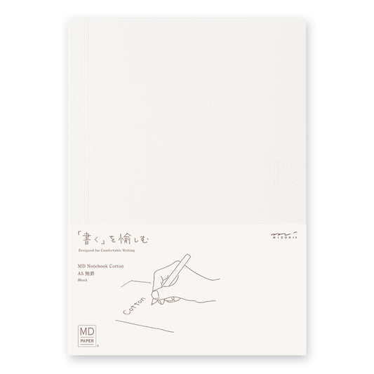 MD Notebook Cotton, A5, Blank
