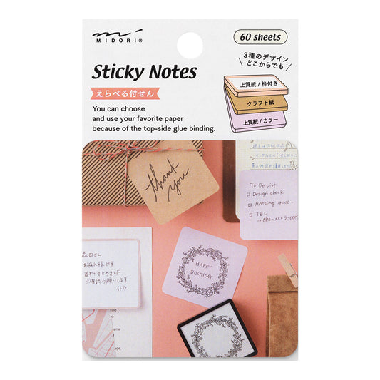 midori, Warm Colours, Sticky Notes Choice