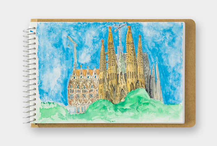 B6 Watercolor Paper, SPIRAL RING NOTEBOOK