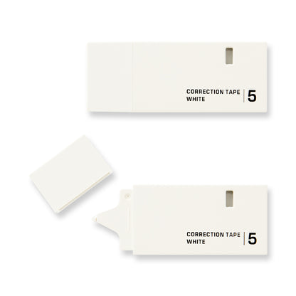 midori, Correction Tape 5mm, White