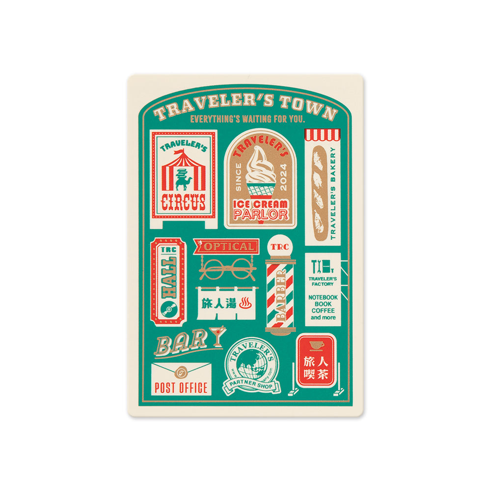 TRAVELER'S Notebook 2024 - Monthly Refill (Passport Size)