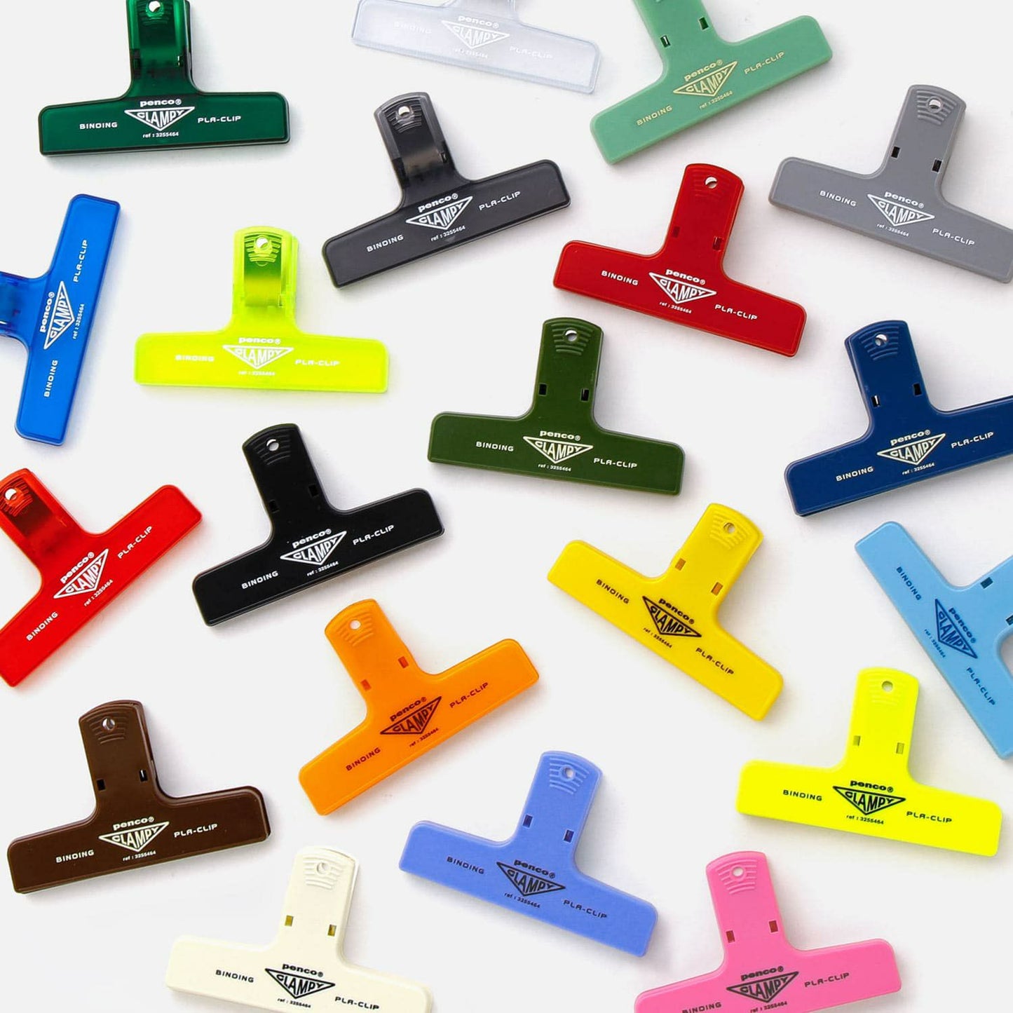 Brown, Penco Clampy Binding Pla-Clip