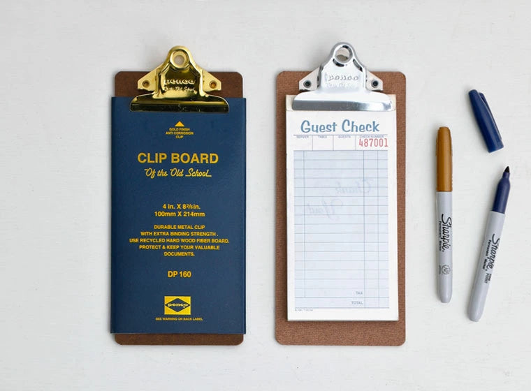 Gold Check, penco Clip Board of the Old School