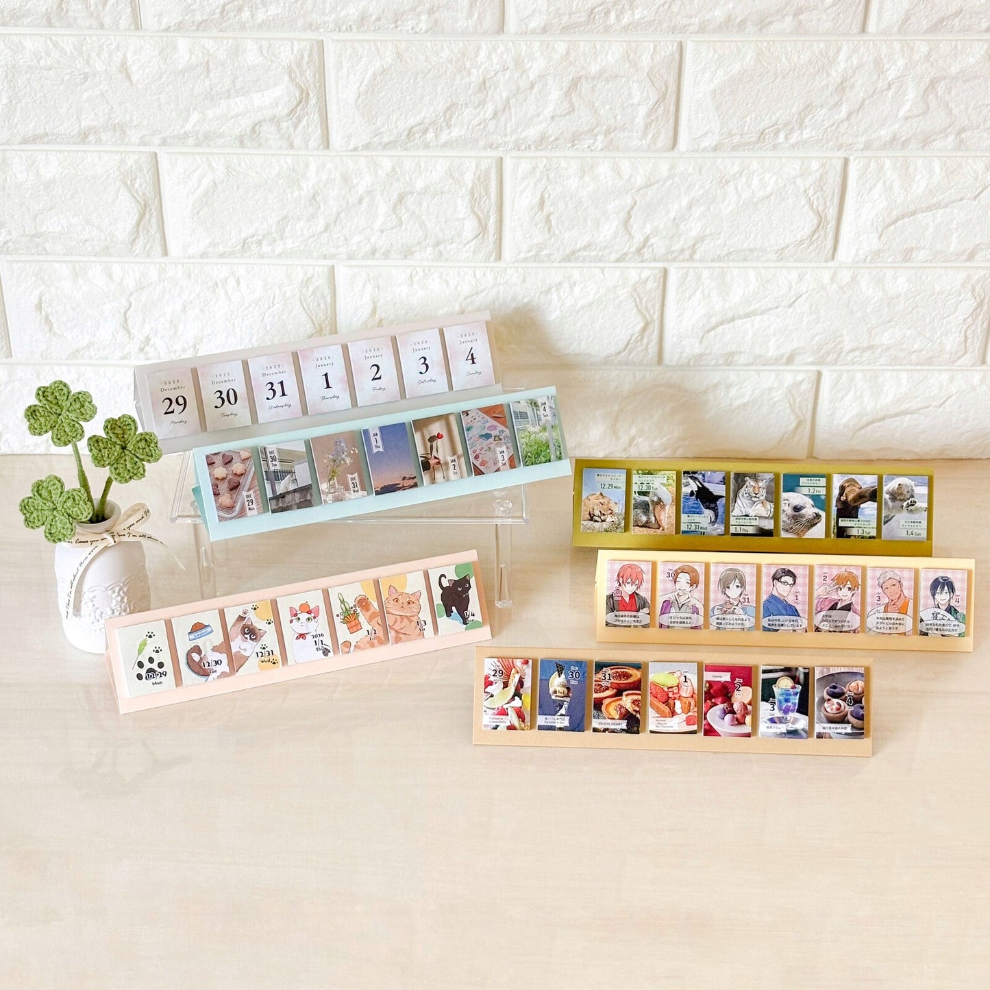 甜點|himekuri 2026 便利貼桌曆