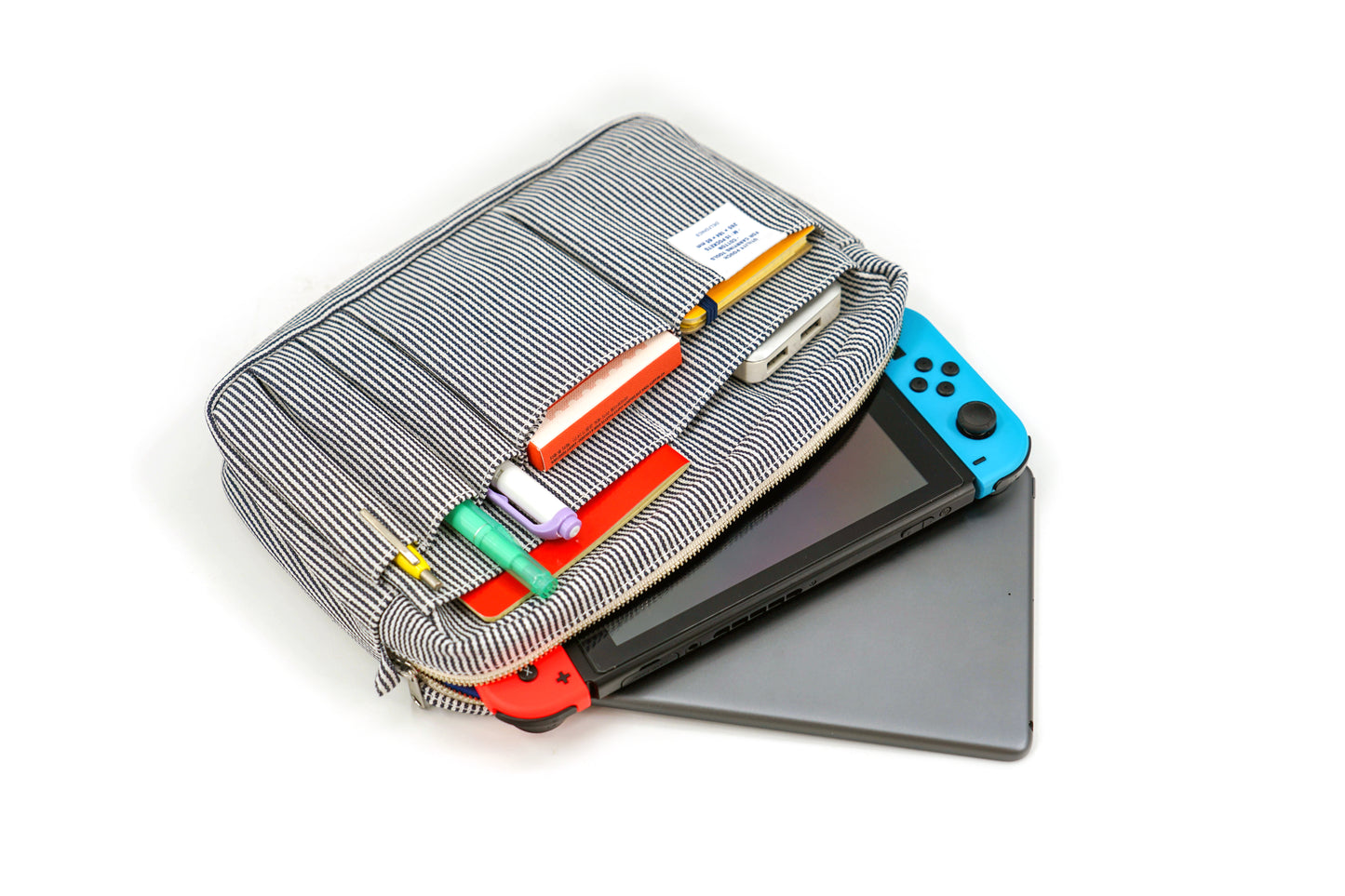 Hickory White (Denim Stripe), Inner Carrying Bag, M (A5)