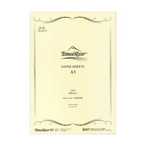 Tomoe River FP, Loose Sheets, A5, White / Cream
