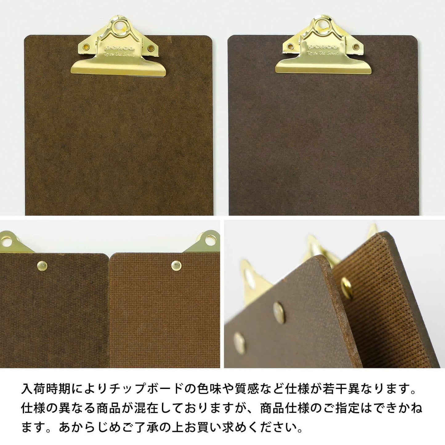 Gold A5, penco Clip Board of the Old School