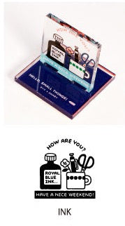 Sanby x eric, INK, Acrylic Stand Stamp