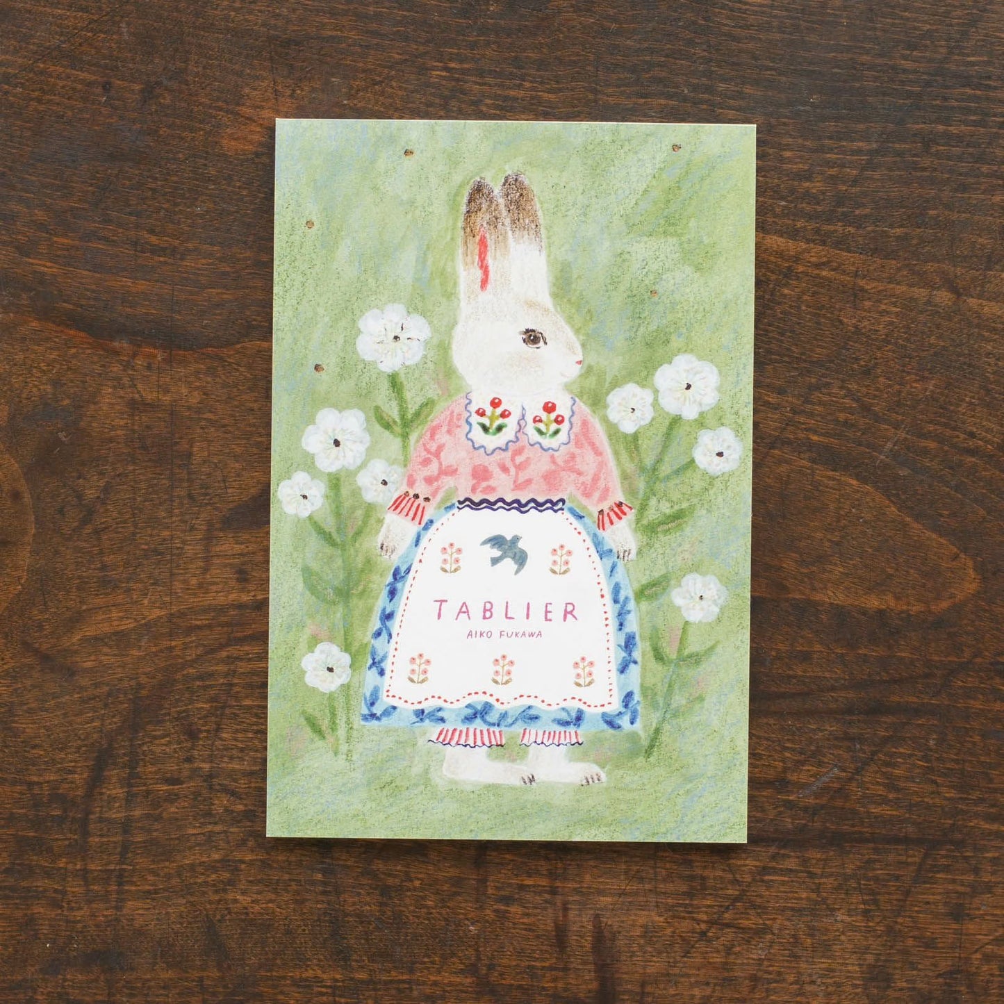 TABLIER, Postcard Pad by Aiko Fukawa, Hyogensha cozyca products