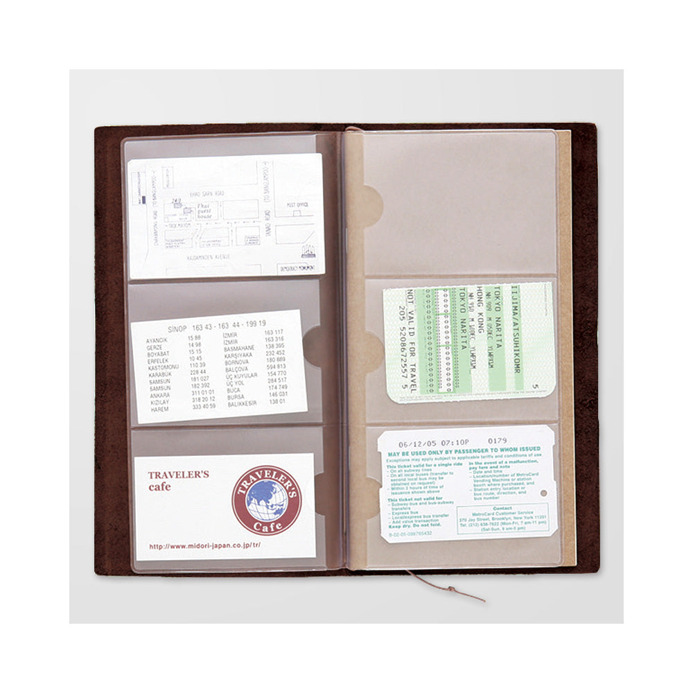 TRAVELER'S notebook, Card File 007, Refill Regular Size