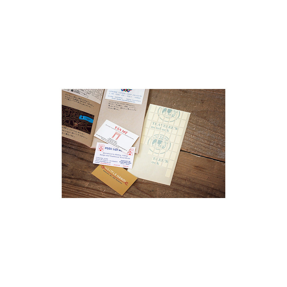 TRAVELER'S notebook, Double-Sided Stickers 010, Refill Regular Size