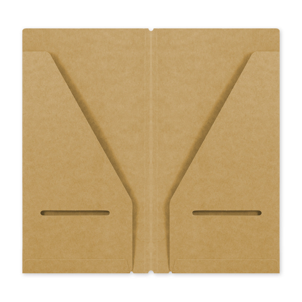 TRAVELER'S notebook, Kraft Paper Folder 020, Refill Regular Size