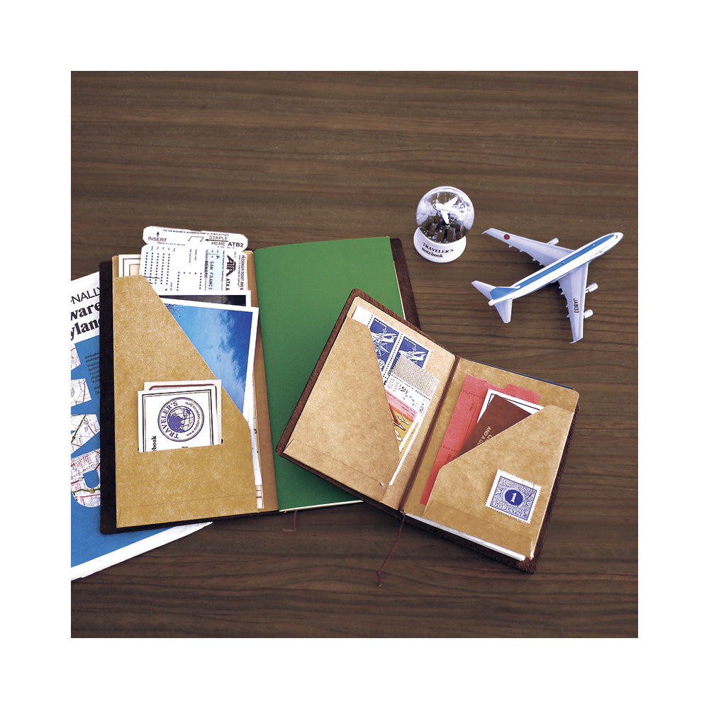 TRAVELER'S notebook, Kraft Paper Folder 020, Refill Regular Size