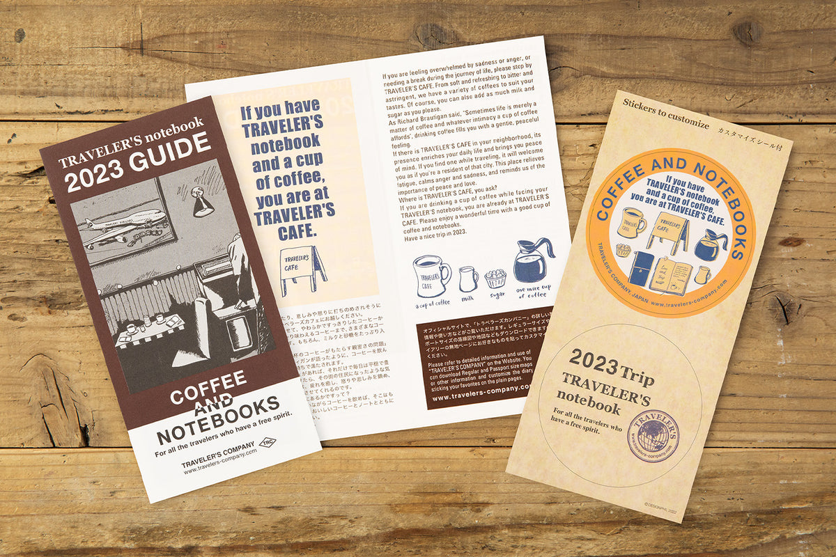 TRAVELER'S notebook, 2023 Weekly + Memo, Refill Regular Size