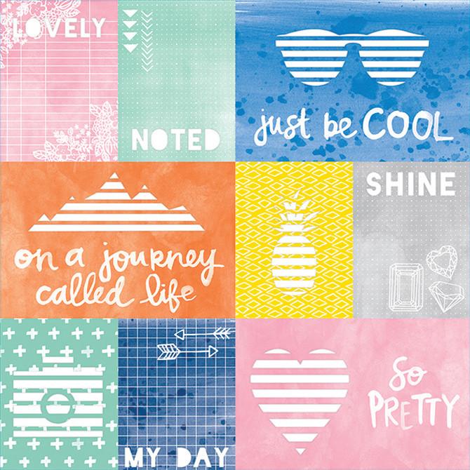 Die Cut Paper - Amy Tangerine, Finders Keepers, Scount - KEY Handmade