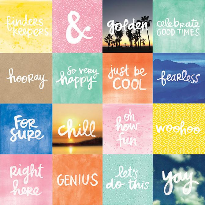 Cardstock - Amy Tangerine, Finders Keepers, Quest - KEY Handmade