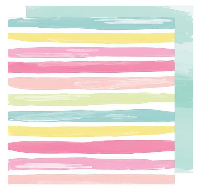 Cardstock - Dear Lizzy, Happy Place, Beachy Betsy - KEY Handmade