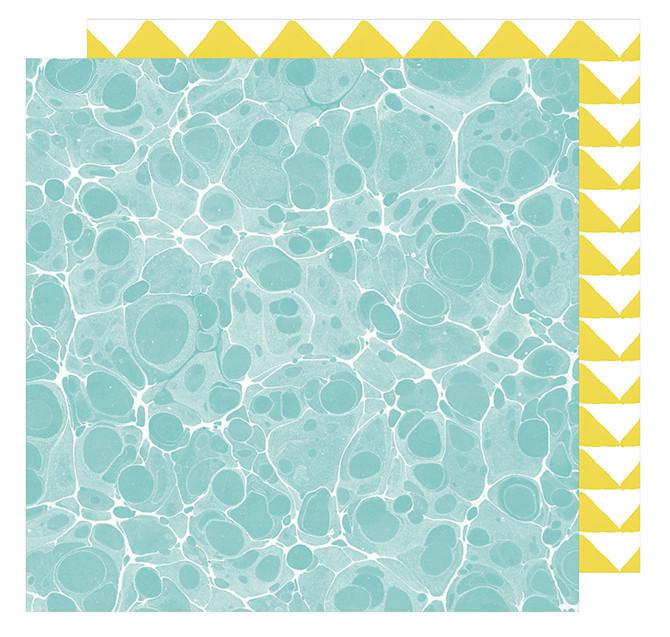 Cardstock - Dear Lizzy, Happy Place, Key West - KEY Handmade