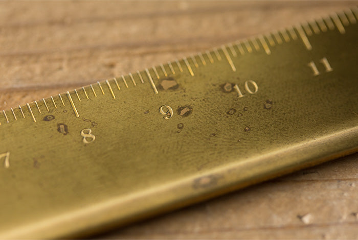 TRAVELER'S COMPANY, BRASS Ruler