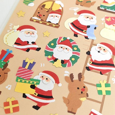 MIND WAVE, Cheerful Santa Claus, Winter Selection Sticker