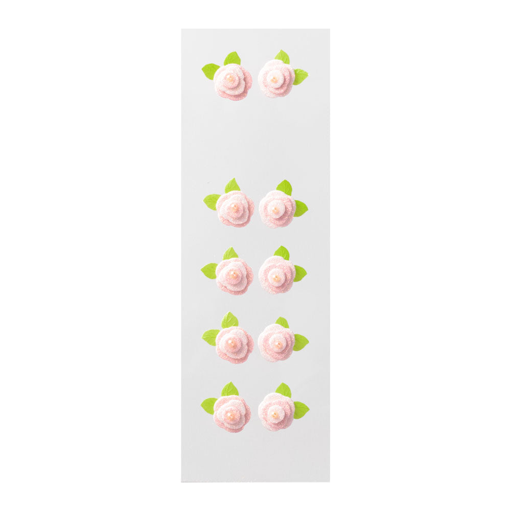 midori, Rose A, Motif Sticker, Paper Craft Museum
