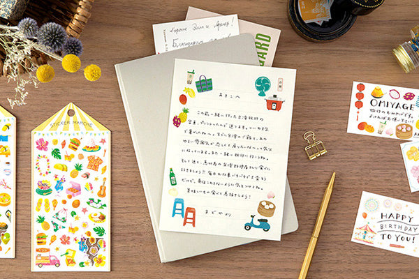 midori, Tart, Sticker Marché