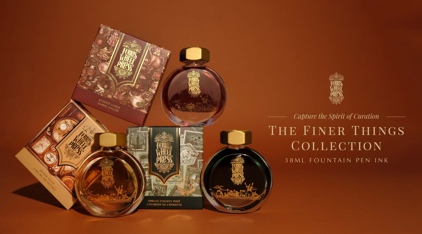 Steeped Umber Ink, The Finer Things Collection, 38ml Ink