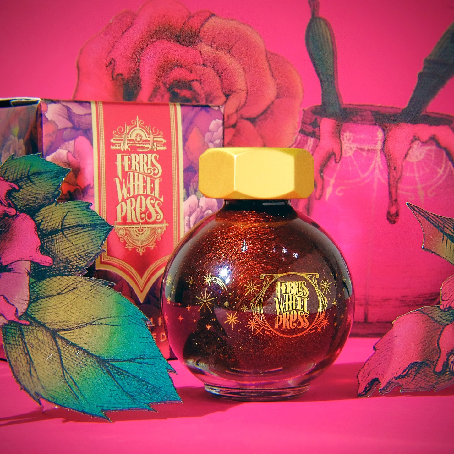 FerriTales Down the Rabbit Hole - Ruby Royal Flush, 20ml Ink