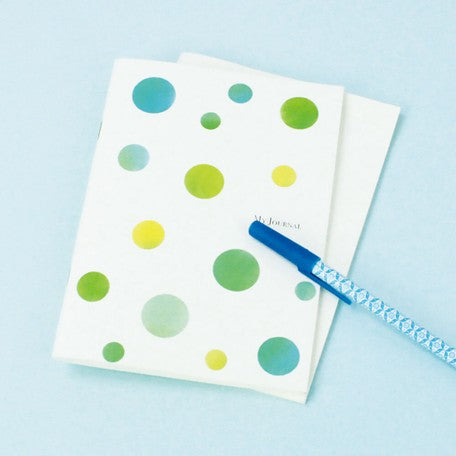 PINE BOOK, Green Dot Watercolor, Stickers, Pack of 2 Sheets