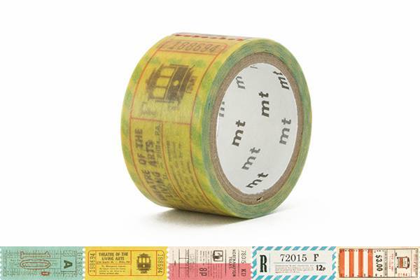 車票|mt fab 紙膠帶|20mm x 3m
