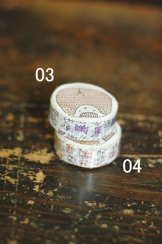 Masking Tape - Classiky, Butterfly (Pink), 15mm x 10m, Single Roll - KEY Handmade
- 4
