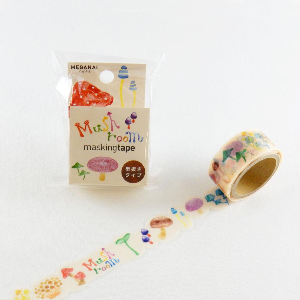Masking Tape - ROUND TOP, Mushroom, 20mm x 5m - KEY Handmade
- 3