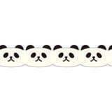 Masking Tape - PINE BOOK Nami-Nami Deco Masking Tape, Panda Face, 8mm x 8m - KEY Handmade
 - 3