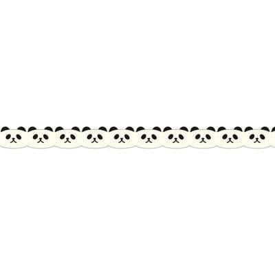 Masking Tape - PINE BOOK Nami-Nami Deco Masking Tape, Panda Face, 8mm x 8m - KEY Handmade
- 4
