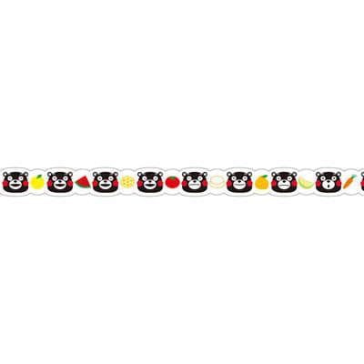 Masking Tape - PINE BOOK Nami-Nami Deco Masking Tape, Kumamon and Specialty, 8mm x 8m - KEY Handmade
- 4