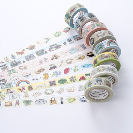 ROUND TOP, Wedding, Masking Tape, 15mm x 10m