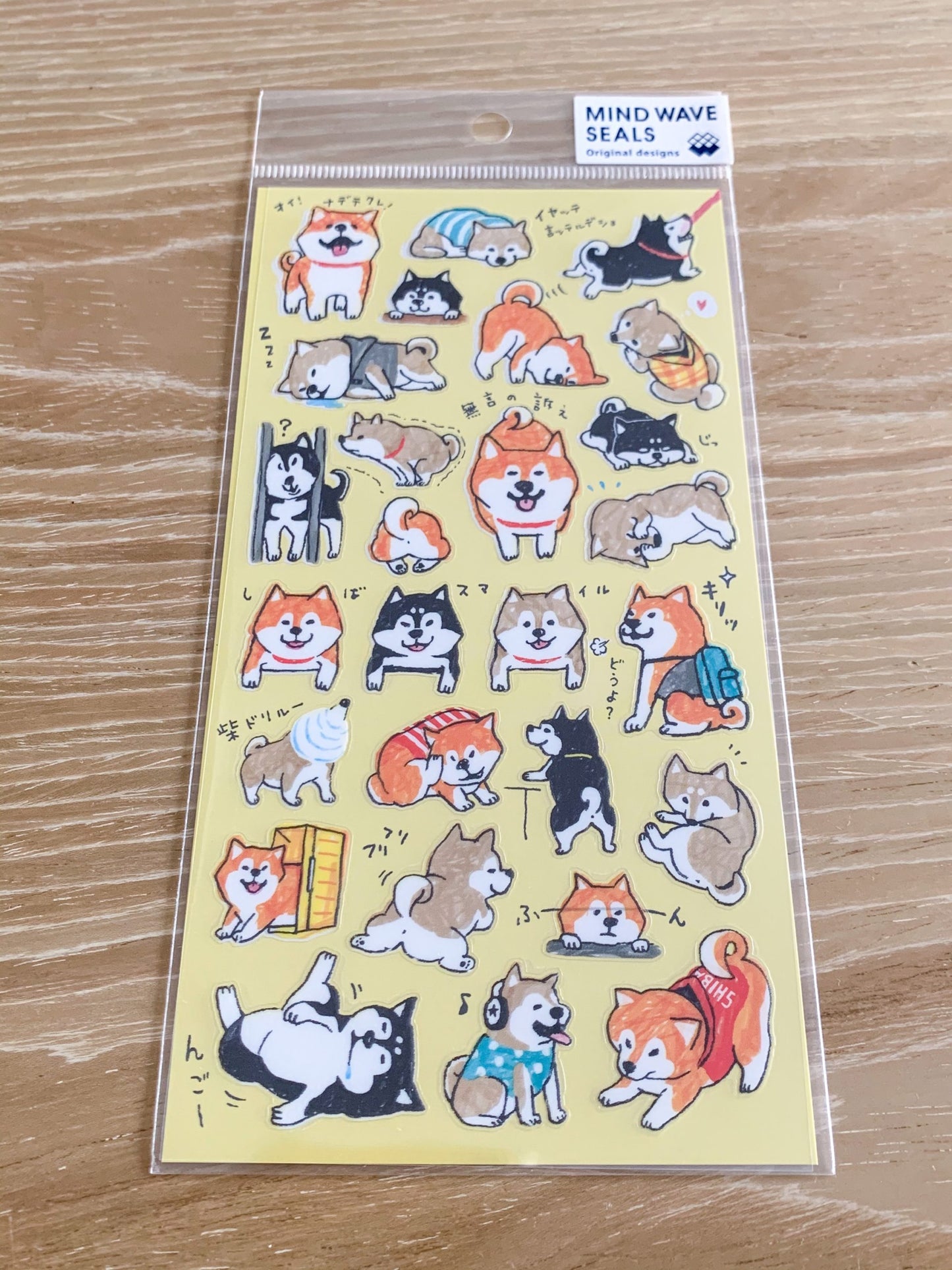 MIND WAVE, "Shibanban" Shibainu, Stickers