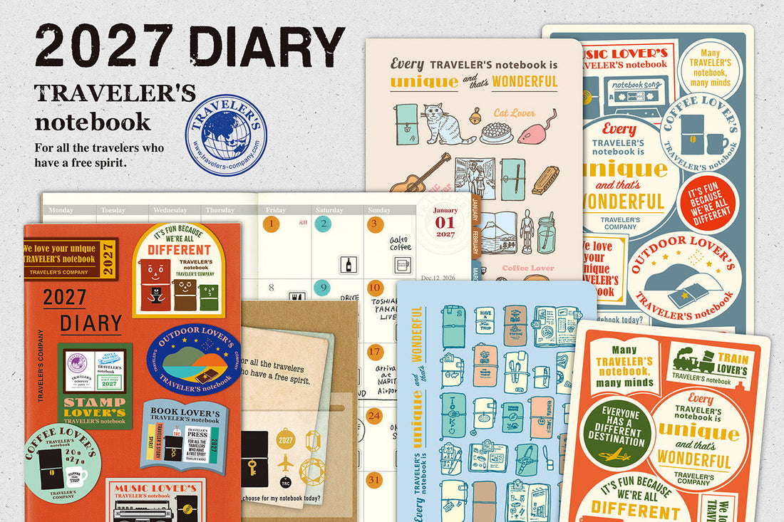 Pre-Order for TRAVELER'S notebook 2027