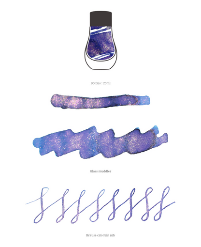 Periwinkle Twinkle, Pearl Ink, 25ml Ink