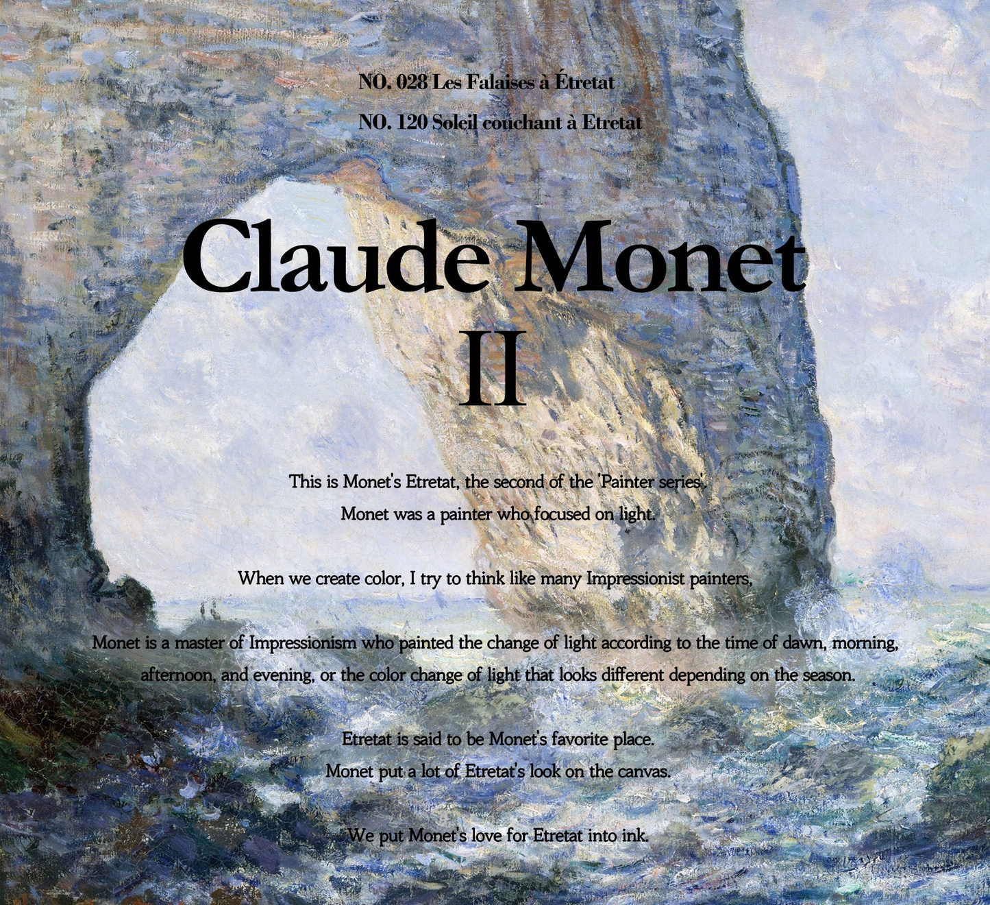 Les Falaises a Etretat, Painter Series Pearl Ink, 25ml Ink