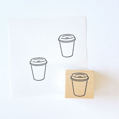 飲品｜”手帳印章部” 木頭印章