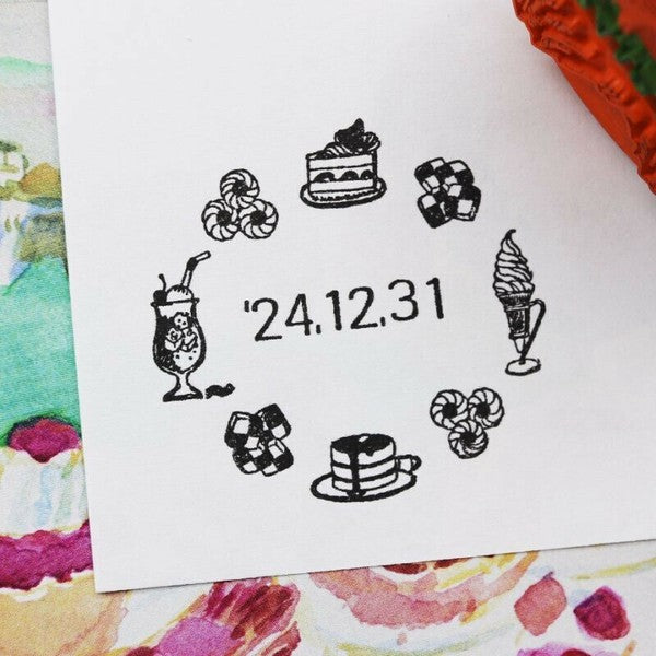 零食｜36mm 日付印