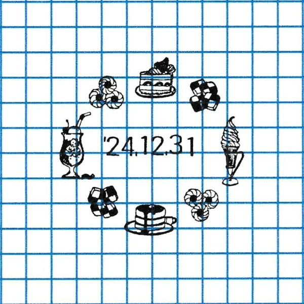 零食｜36mm 日付印