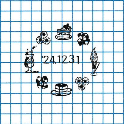 零食｜36mm 日付印