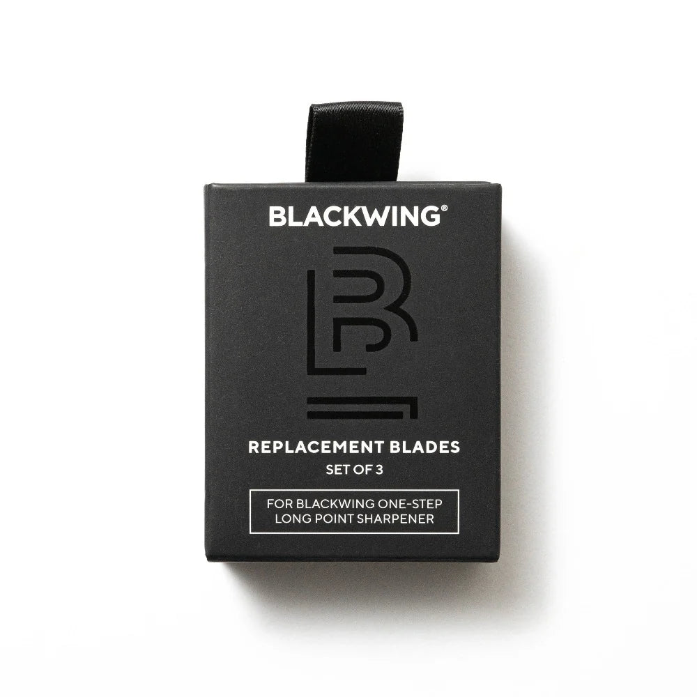 Replacement Blade for Blackwing One-Step Long Point Sharpener, Set of 3