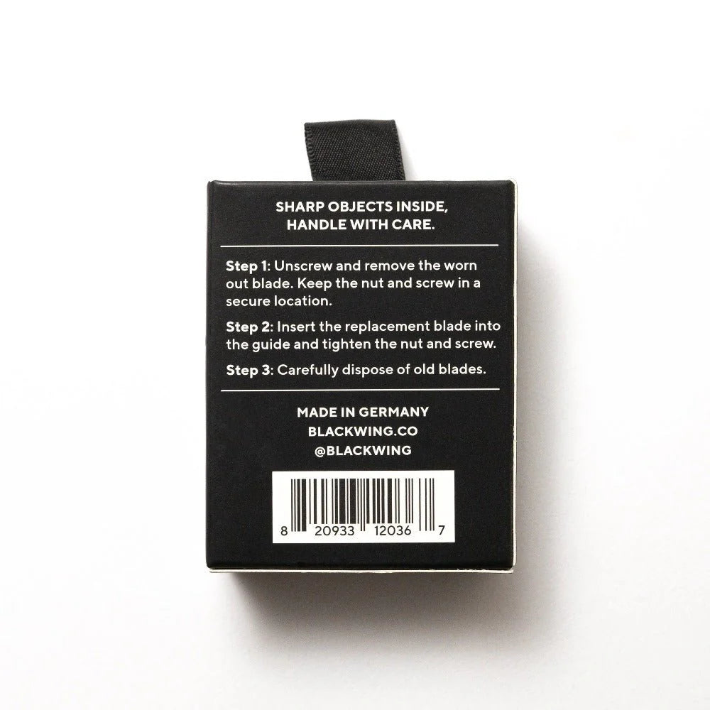 Replacement Blade for Blackwing One-Step Long Point Sharpener, Set of 3